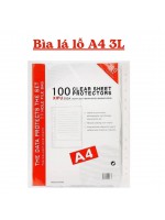 Bìa lá lỗ A4 3 lạng